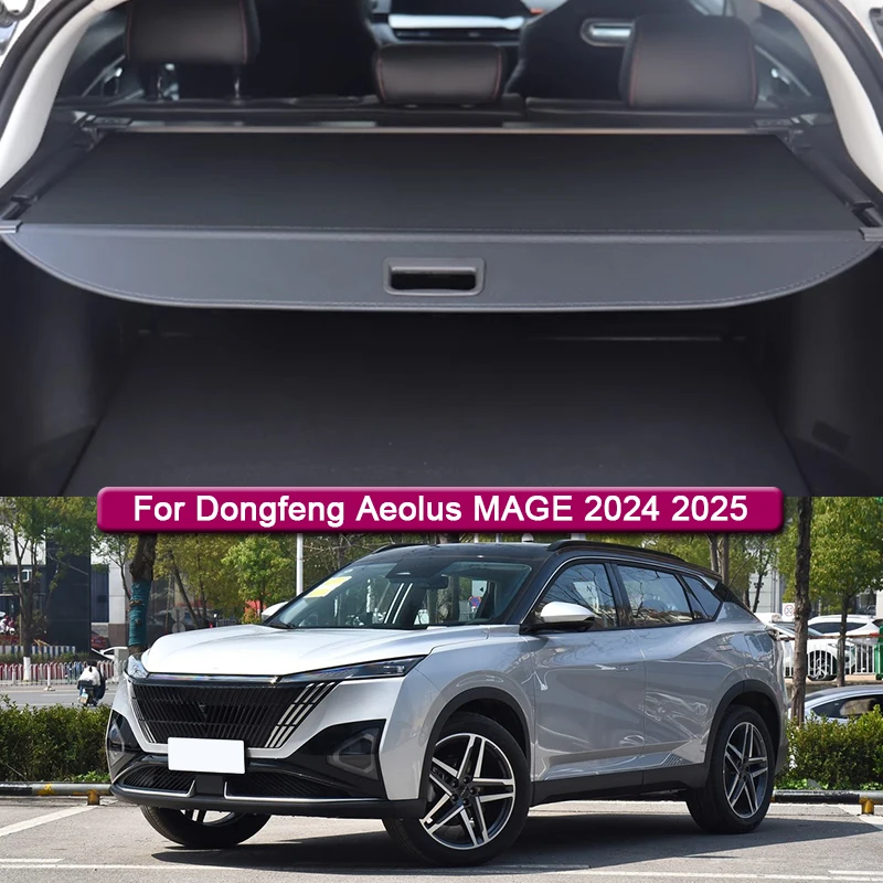 

Car Styling For Dongfeng Aeolus MAGE 2024 2025 Canvas Car Rear Trunk Curtain Cover Rear Rack Partition Shelter Protect Privacy