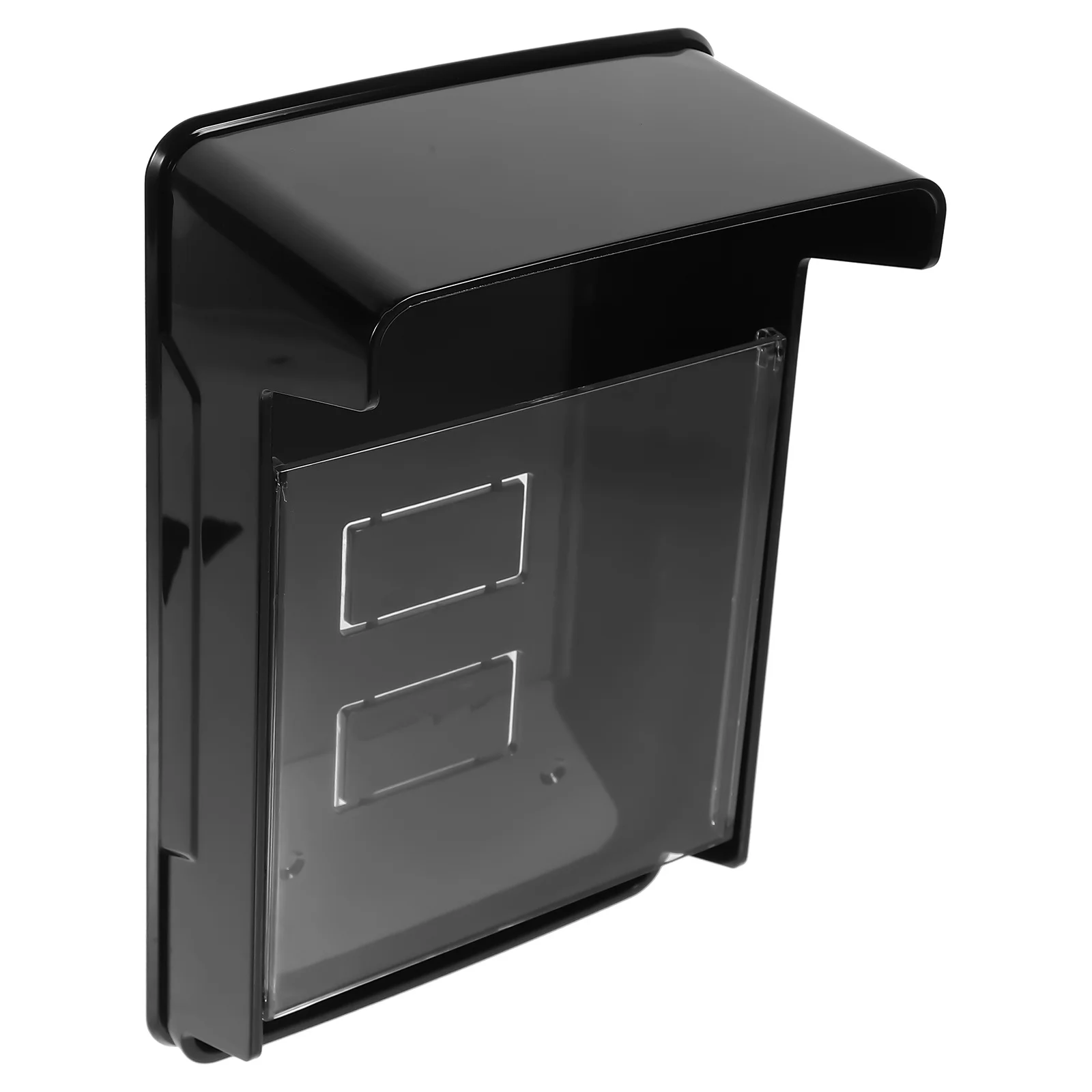 Plastic Doorbell Cover Durable Rainproof Waterproof Protector for Outdoor Door Attendance Access Control Machine