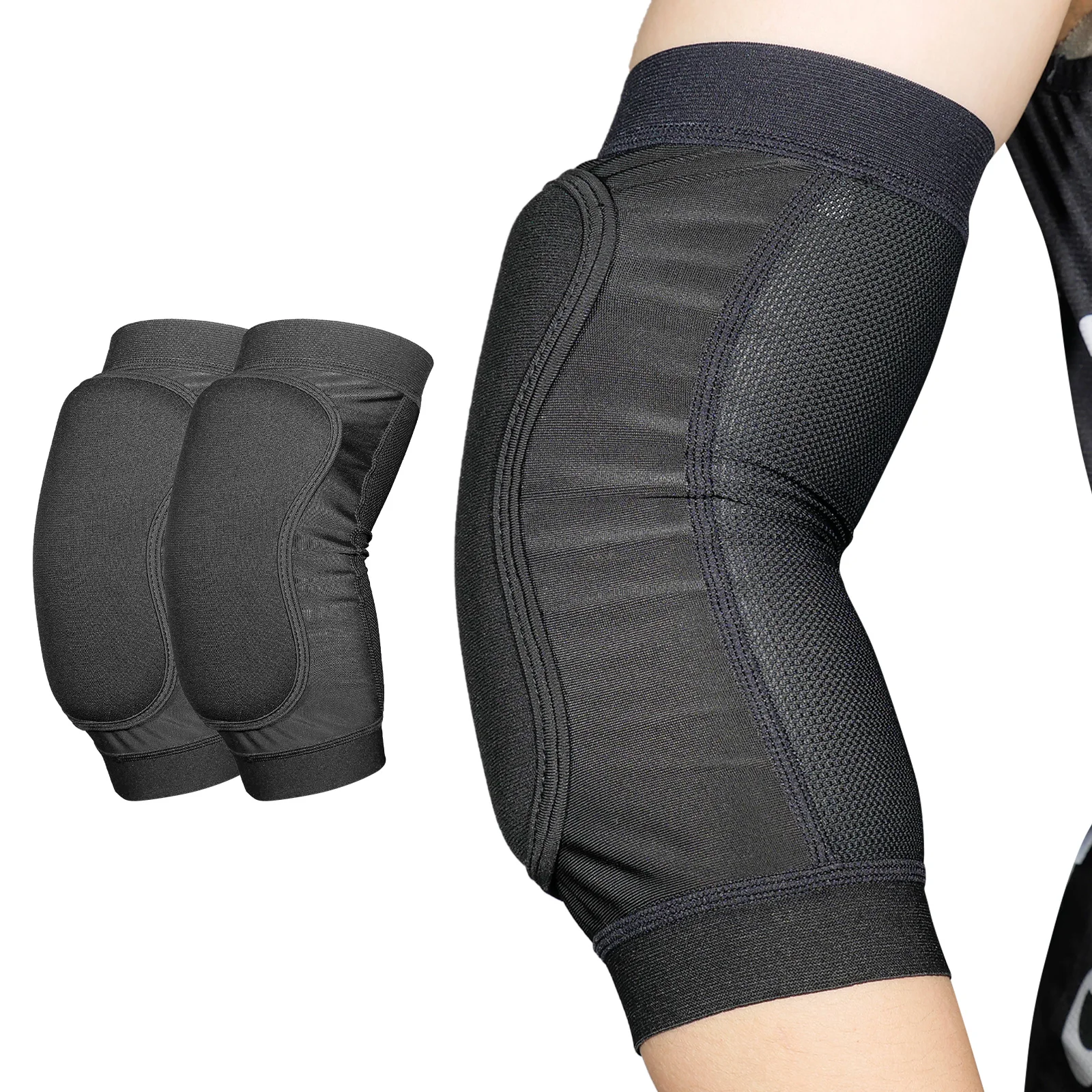 

AVIVOR Elbow Pads, Volleyball Elbow Guard, Martial Arts Striking Protection,Wrestling Basketball Compression Padded Sleeve