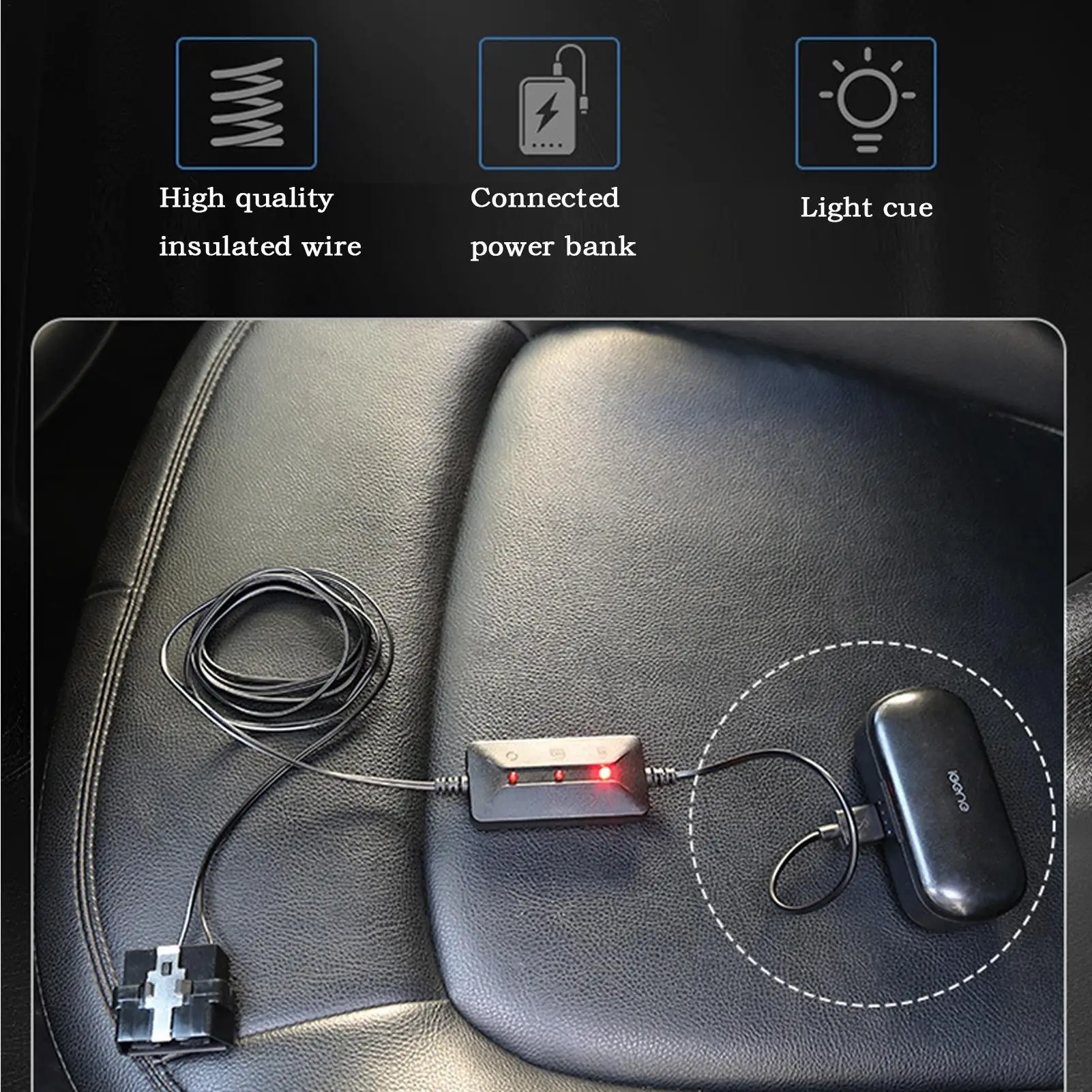 Memory Saver For Car Battery Data Protection 150cm 59 Inch Power Supply Cable OBD Memory Saver Connector Cord Automotive SUV