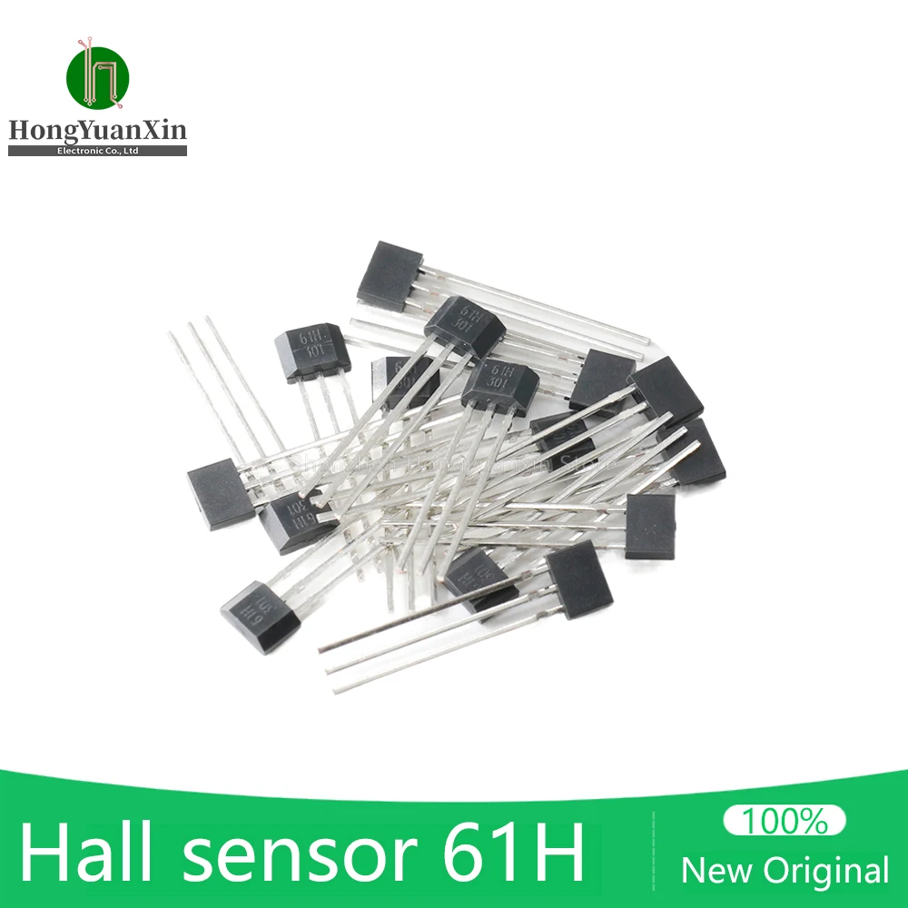 10Pcs/61H bipolar latch type Hall element TO-92S two-wheeled electric vehicle motor Hall sensor