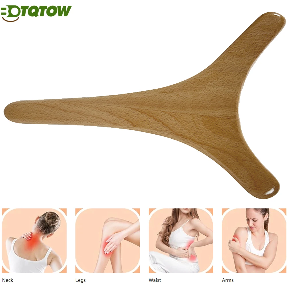 

BOTQTOW 1 шт. антицеллюлитный массажный ролик - 2-в-1 фасциальный бластер и лимфодренажный инструмент для лечения боли в мышцах и скульптуры тела