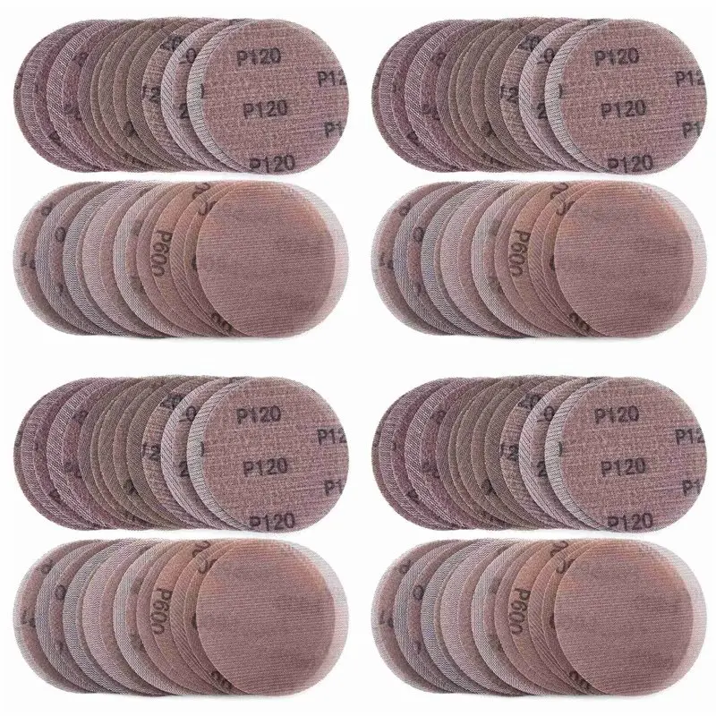 abji-120-pcs-mesh-sanding-discs-125mm-80-600-grit-hook-and-loop-sanding-paper-dry-abrasive-discs-for-sander-replacement-pads