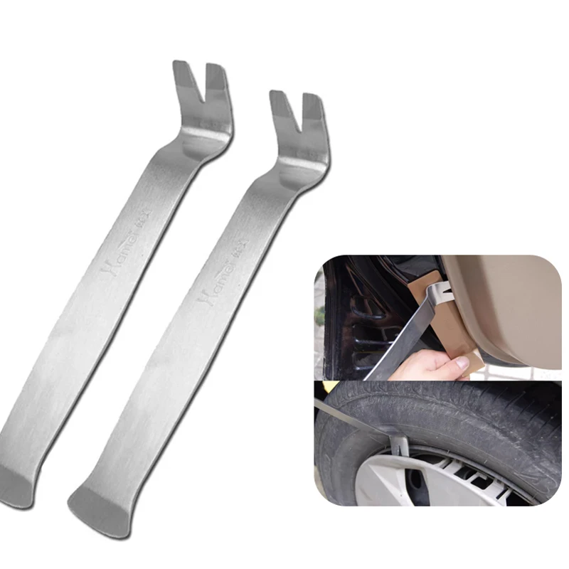 

Car Interior Clip Panel Trim Installation Removal Tool Stainless Steel Pry Plate Conversion Installation Tool for mini cooper