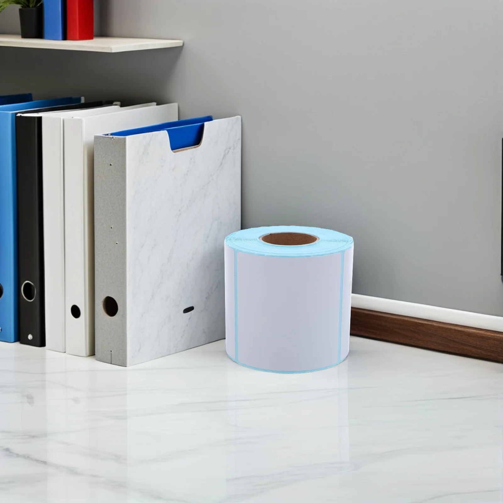 

1-рулонные водонепроницаемые термотрансферные этикетки, устойчивые к разрыву самоклеящиеся термоэтикетки для печати, рулон для складской электронной коммерции