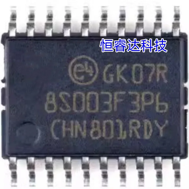 50pcs/Lot STM8S003F3P6R STM8S003F3P6 STM8S003F3 STM8S003 8S003 STM8S TSSOP-20 New Original 100% Quality