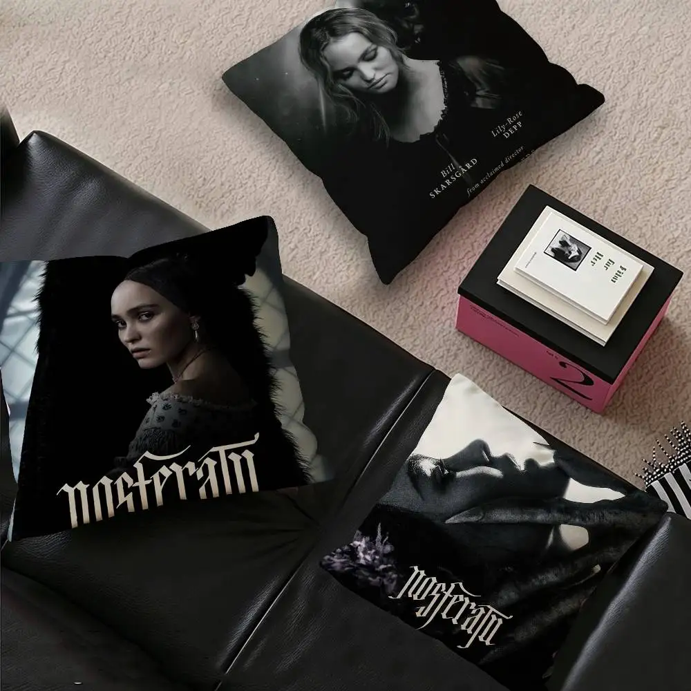 Classic Horror Movie Nosferatu 2025 New Pillow Anime Pillow Sofa Bed Head Pillow Cover Cushion Cover 45x45 cm Fashion