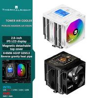 Thermalright Peerless Assassin 120 VISION 6 Heat Pipe AGHP GEN 5.0 CPU Air Cooler 2.8-inch IPS LCD Support LGA1851/1700 AMD AM5
