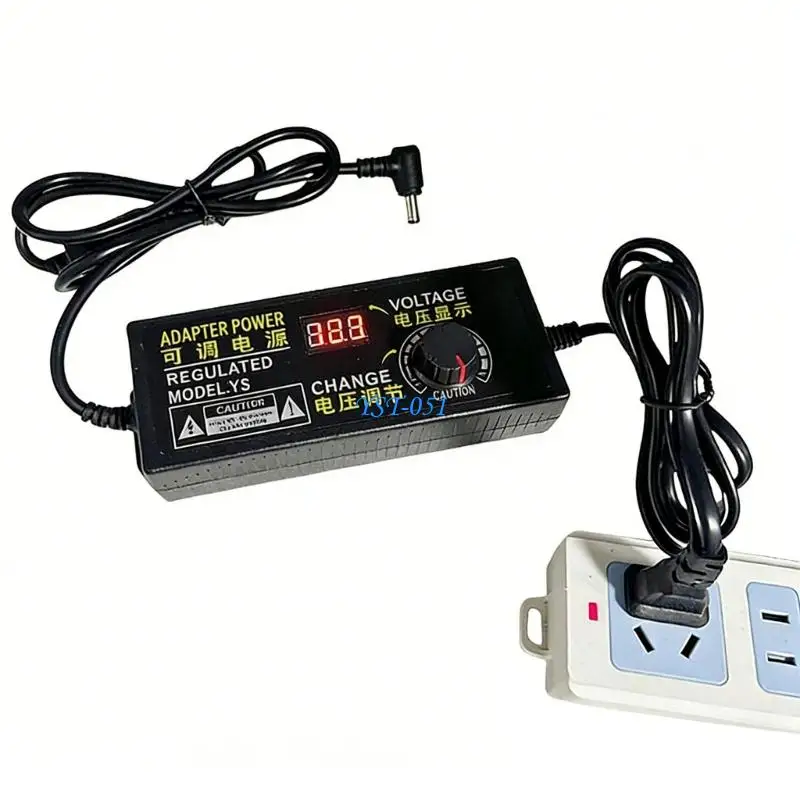 

E15A Small ABS Power Supply Adapters Automatic Adjustment Multiple Protect Suitable for Various Electronics