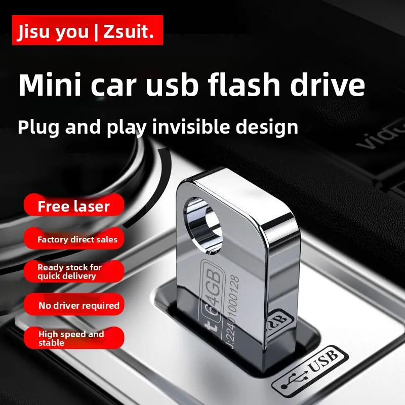 

Миниатюрный USB-накопитель для автомобиля, 32 ГБ, мобильный флеш-накопитель, высокоскоростной USB 3.0, короткий USB-накопитель, 64 ГБ, большой объем памяти
