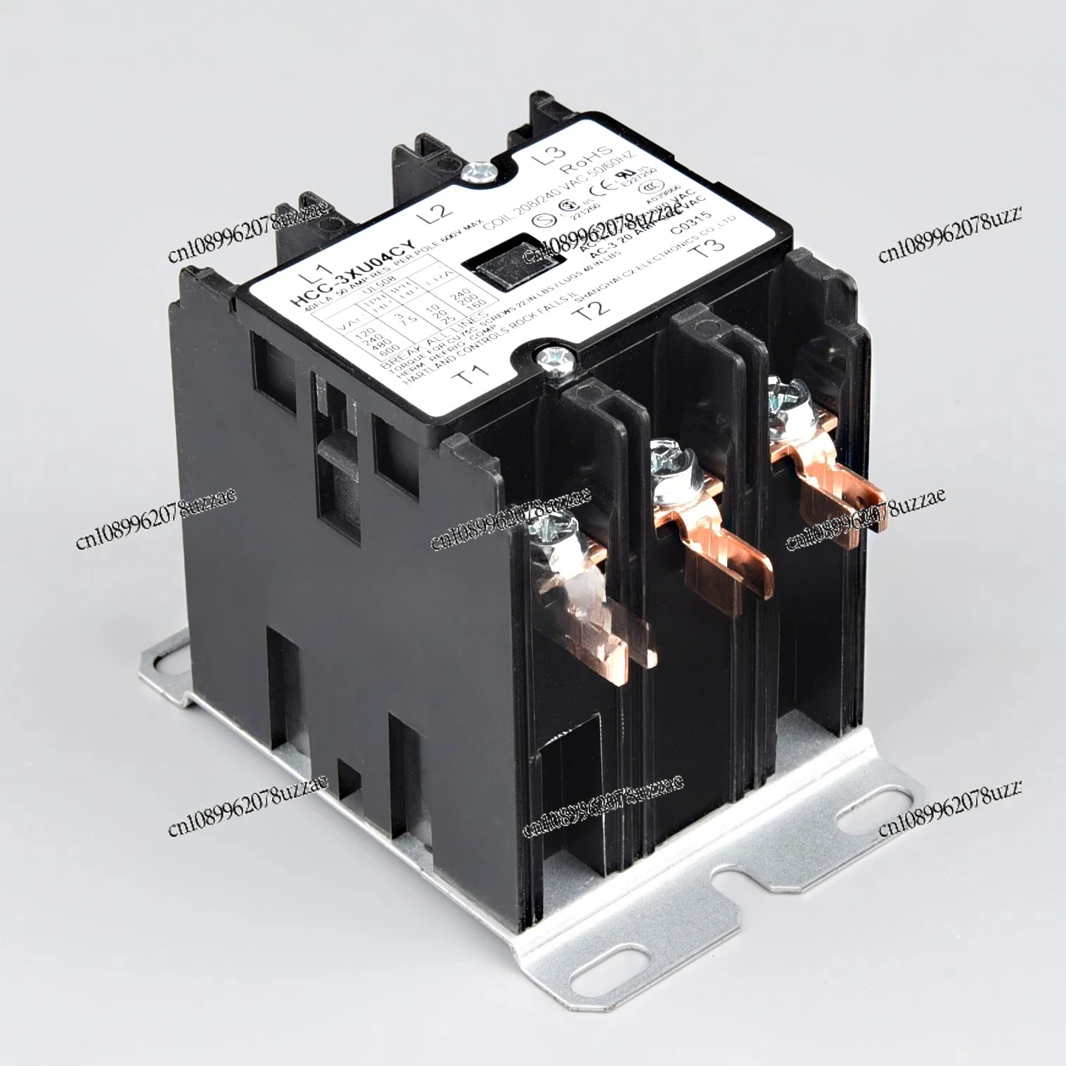 

HCC-3XU04CY 208-240V 40A Floor-to-ceiling Fryer Three-phase AC Contactor