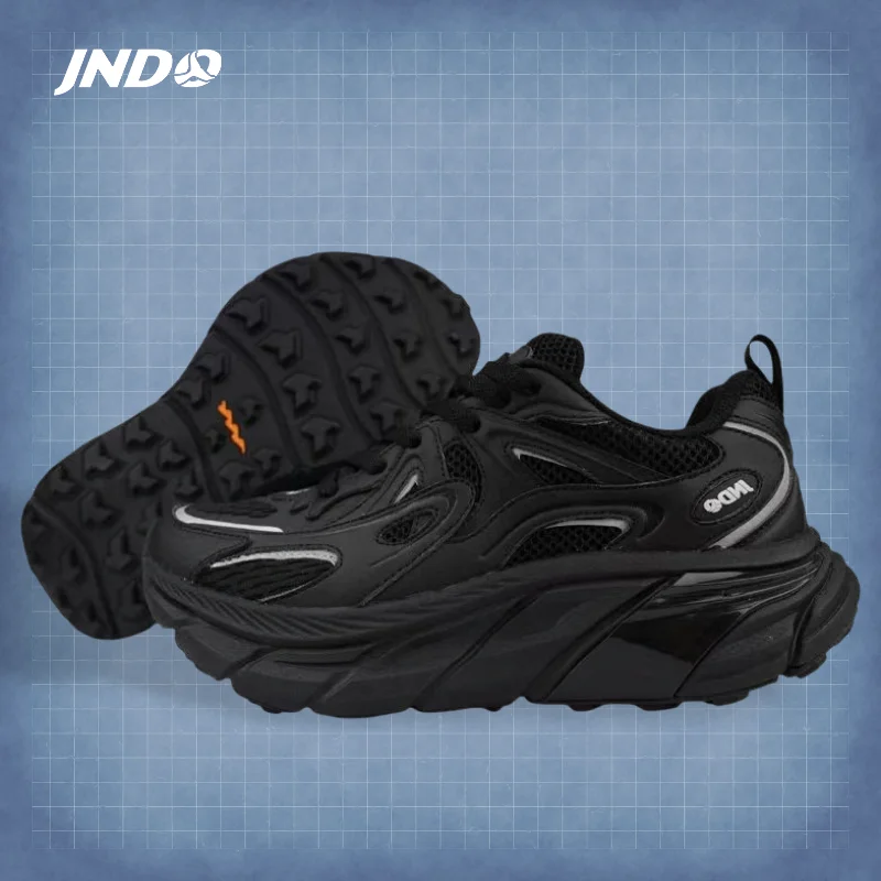 

JNDO Breathable And Lightweight Men's Shoes Sports Shoes Running Shoes Women's Shoes Anti Slip Outdoor Track And Field Shoes
