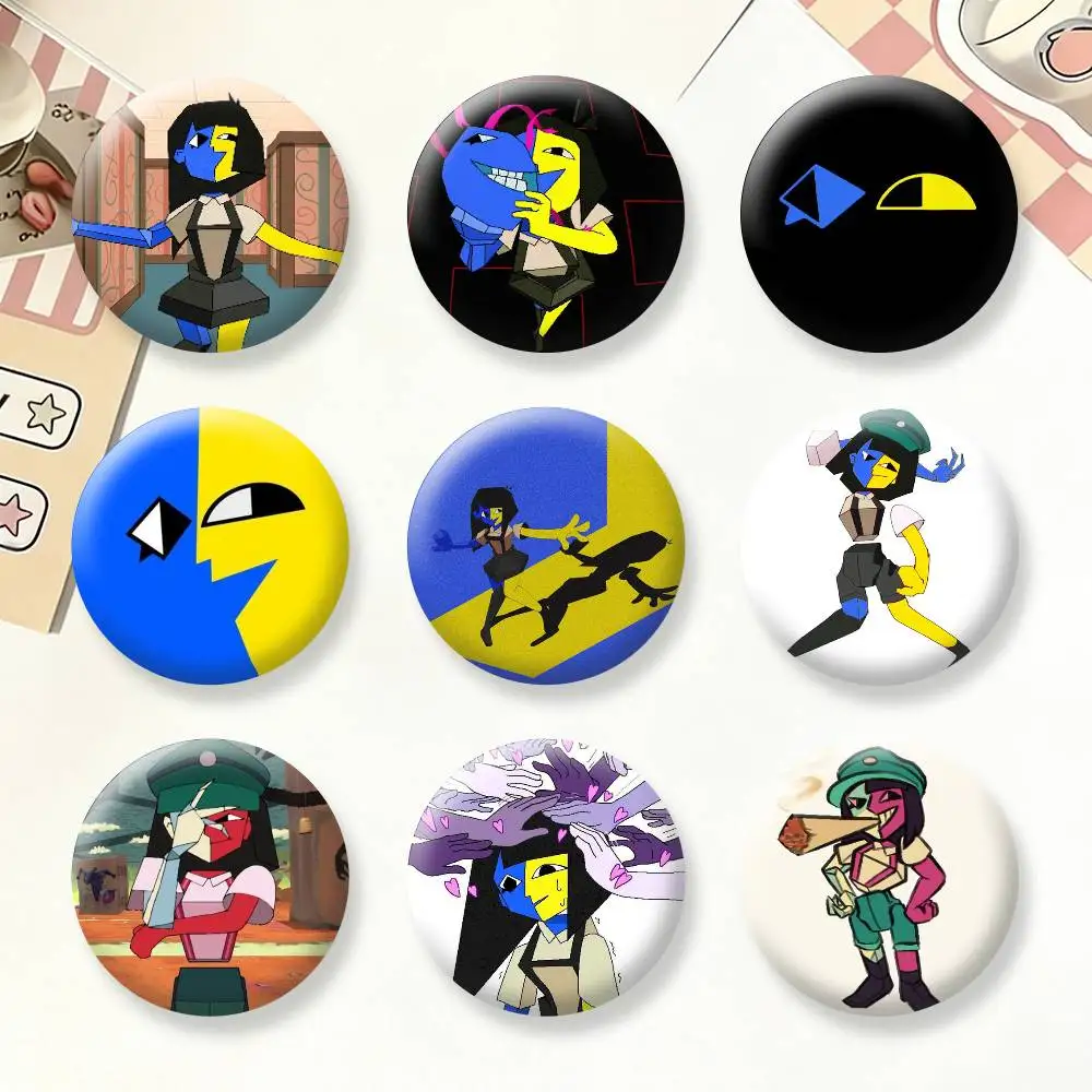 

Ena Graphic Joel G Badges Creative Tinplate Button PinsBrooch Badge Clothes Backpack