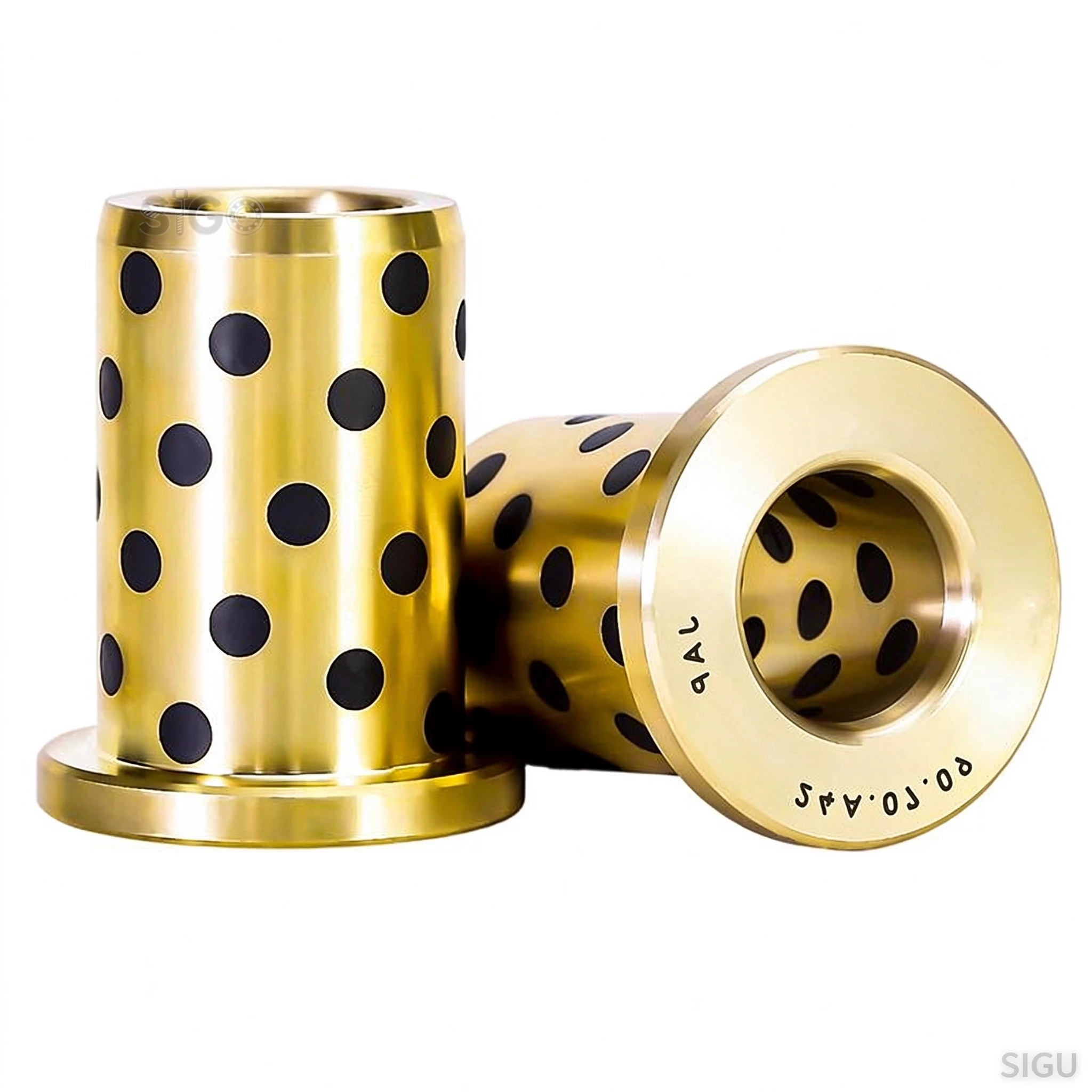 Flange JFB Graphite Inlaid Copper Bearing Sleeve JFB50*5/30*38*35/40/50/60 30*40*15/20/25/30/35/40/45/50/60