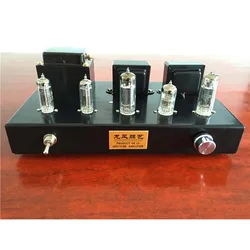 6P1 Home Audio Tube Amplifiers DIY Kit 6Z4 + 6N2 + 6P1 Stainless Steel Shell Power Output 2 * 4W AC110V / 220V