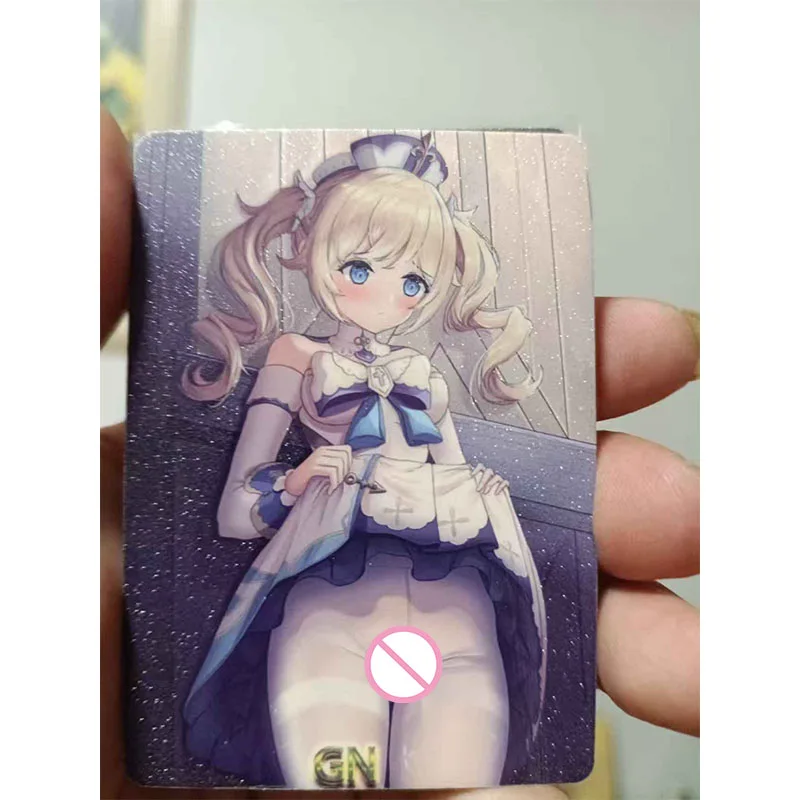 Anime Goddess Story GN SLR HR Karty Yor Forger Yae Miko Raiden Shogun Karty Kolekcjonerskie Prezenty Świąteczne Urodzinowe Zabawki dla Dzieci