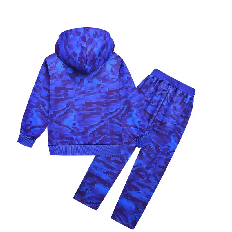 L2025l هالوين الأطفال زي VR ألعاب الغوريلا العلامة بنين بنات طباعة البلوز هوديس ملابس الاطفال هالوين عيد الميلاد الاسمية