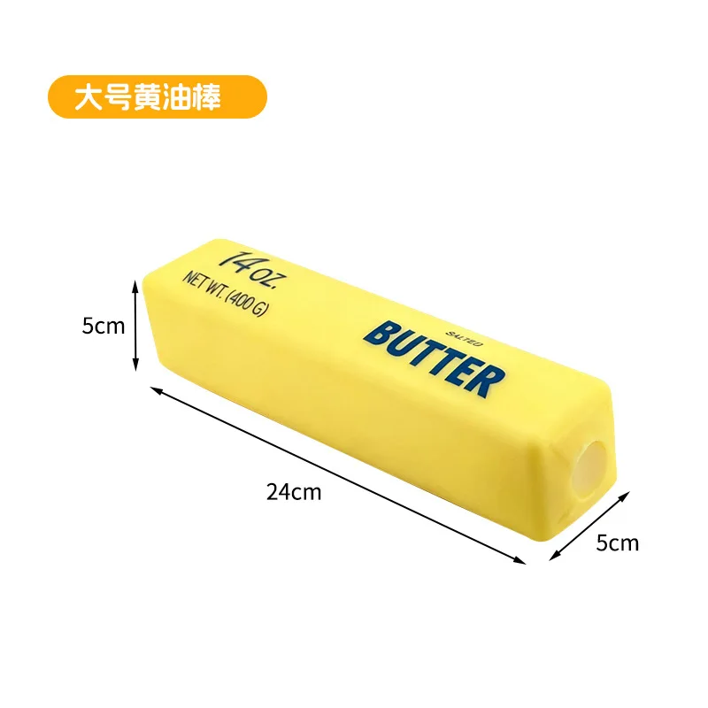 Juguete Antiestrés de PU con Forma de Queso, Suave, de Rebote Lento, con Cuatro Bloques Ventilados, para Aliviar el Estrés