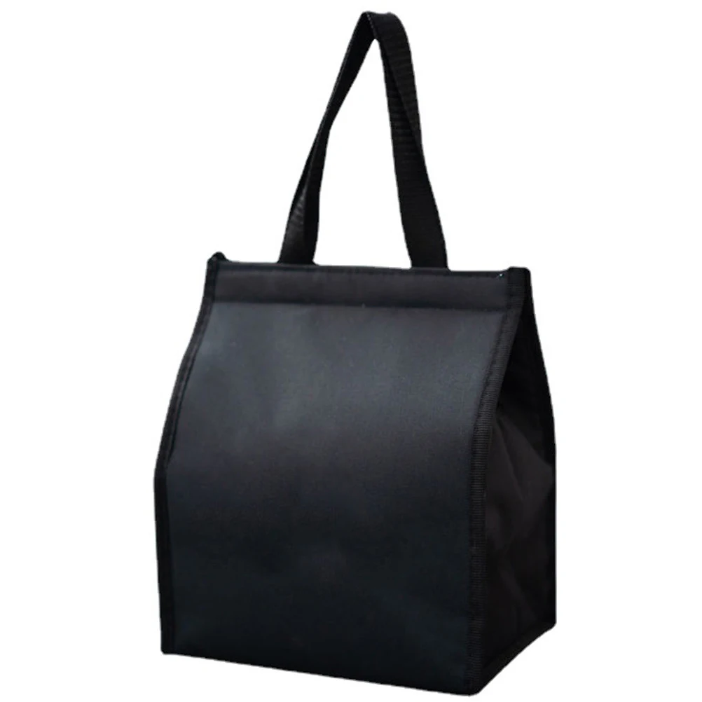 

Portable Insulated Lunch Bag Oxford Cloth Cooler Picnic Tote Large Capacity Heat Cold Preservation Food Carry Bag For