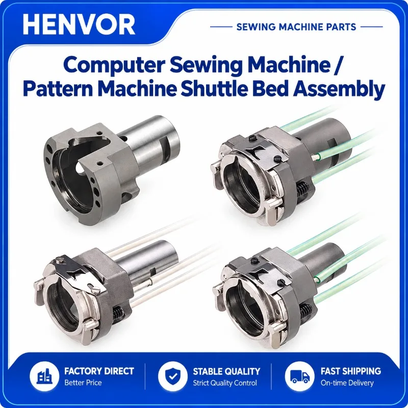 HENVOR Large Shuttle Hook Assembly for 326G 210D 430D 1900A Pattern Sewing Machine Replacement Part