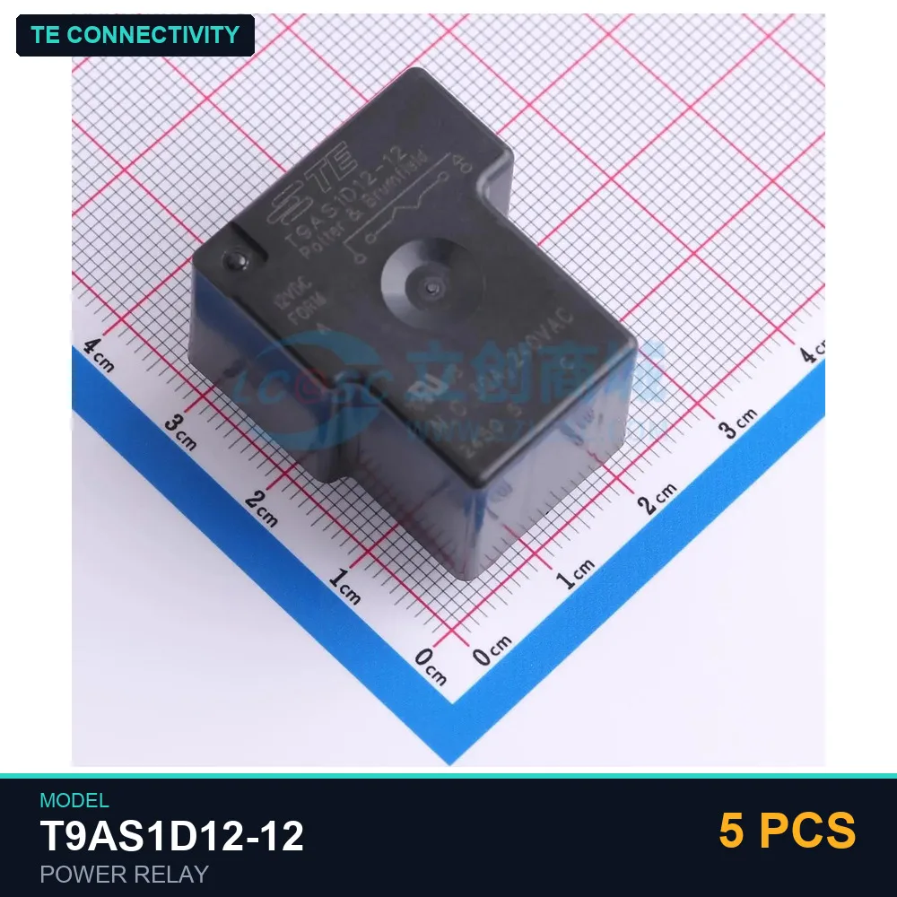5 PCS TE Connectivity T9AS1D12-12 Power Relay
