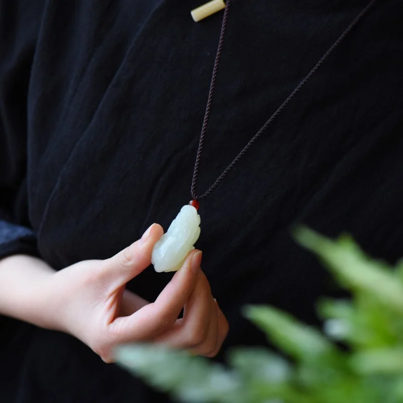 

Exquisite Heyan Jade Fortune Pixiu During