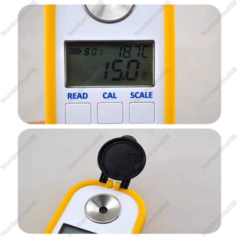 0-51% Electronic Digital Hydrogen Peroxide Concentration Meter Portable H2O2 Concentration Tester