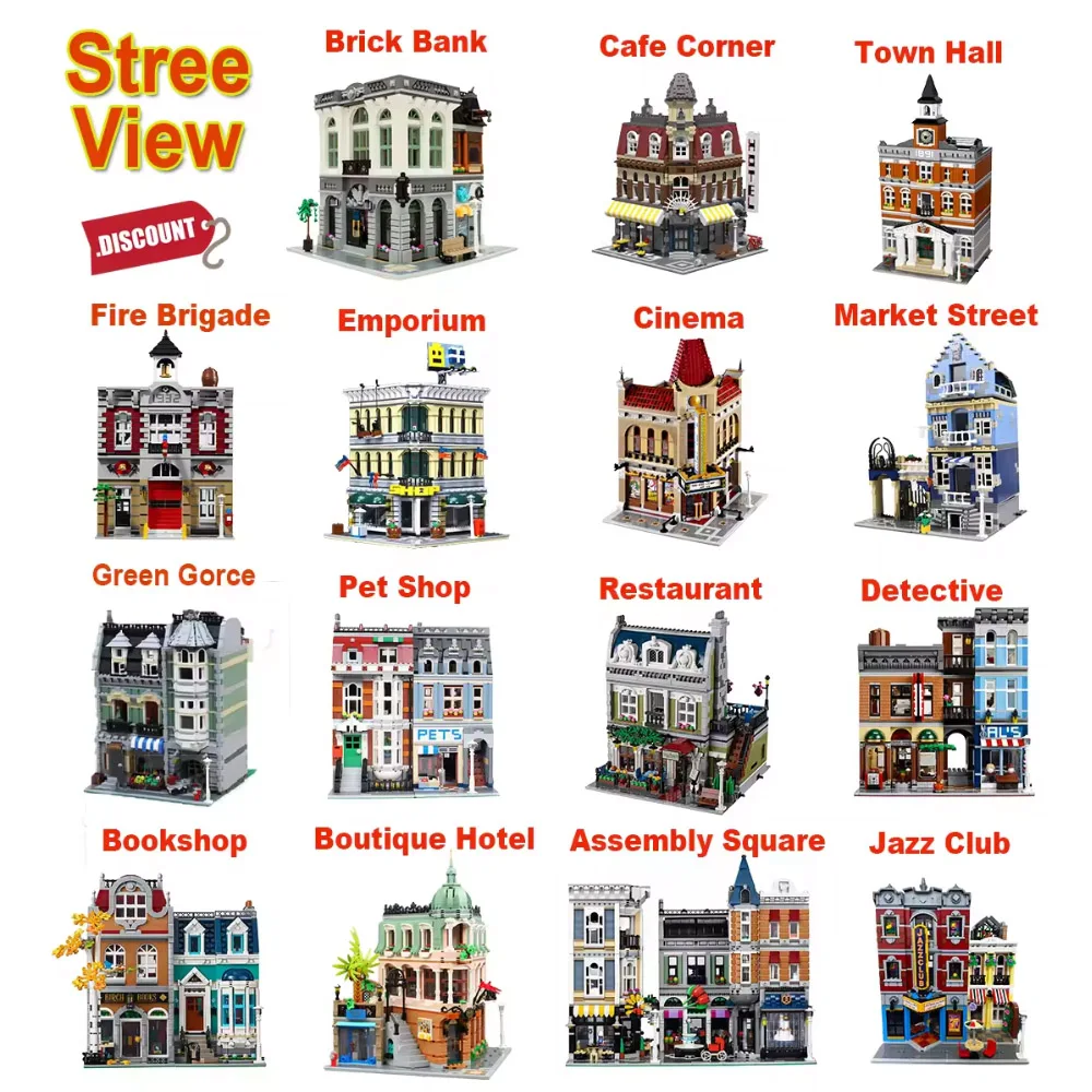 

Creative Compatible 10182 10251 10224 10197 10211 10232 10190 10185 10218 10243 10246 10255 10297 10270 10312 Building Block MOC