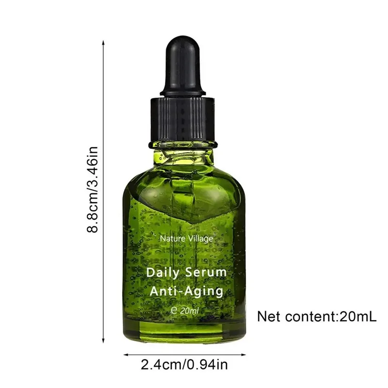 Daily Serum Face Essence Oil Liquid Rejuvenating For Women Face Moisturizer With Aloe Extract Centella Asiatica Vitamin C Cream