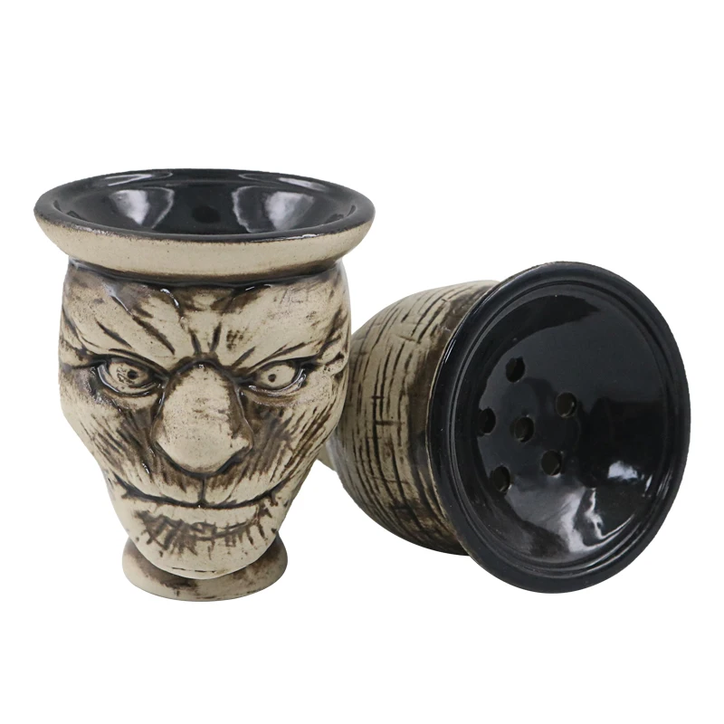 SY 1PC Ceramic Hookah Water Pipe Tobacco Bowl Smoking For Shisha Head Chicha Sheesha Narguile Accessories Vattenpipa Gadget Tool