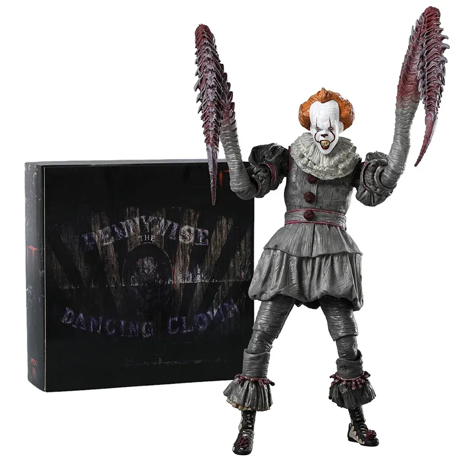 

Horror Bishoujo Dancing Clown Pennywise 18cm New Deluxe Edition PVC Action Figure Collectible Model Toy