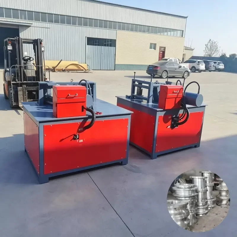 CE Certification New Design Hydraulic Automatic 3-Axis Bending Machines Circular I-beam Rail Bending Processing Equipment for