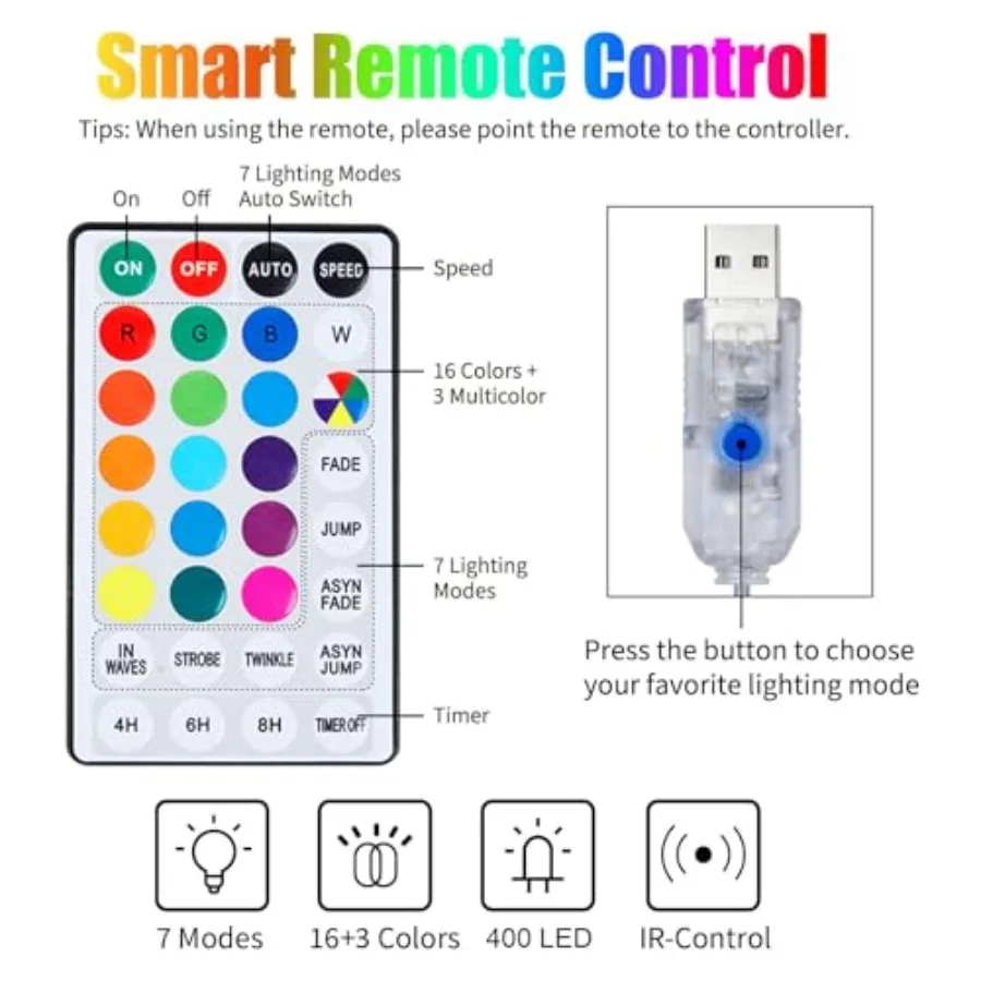 remote control for curtain lights