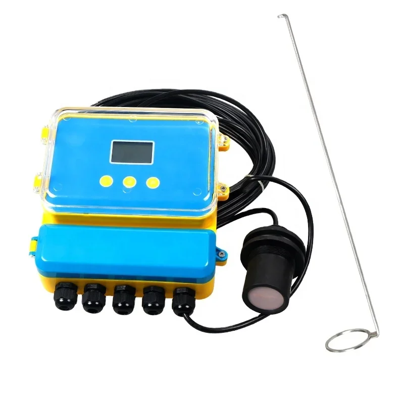 Wastewater Treatment Irrigation Channels Rivers Flowmeter Open  Transit Time Ultrasonic Water Liquid Flow Meter