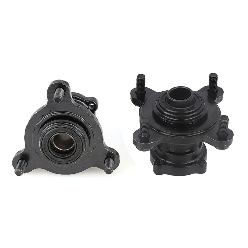M8*3/4 Stud Front Wheel Hub 15mm/17mm For 49cc 50cc 110cc 125cc Go Kart Buggy Karting ATV Quad Bike 6/7/8Inch Wheels Accessories