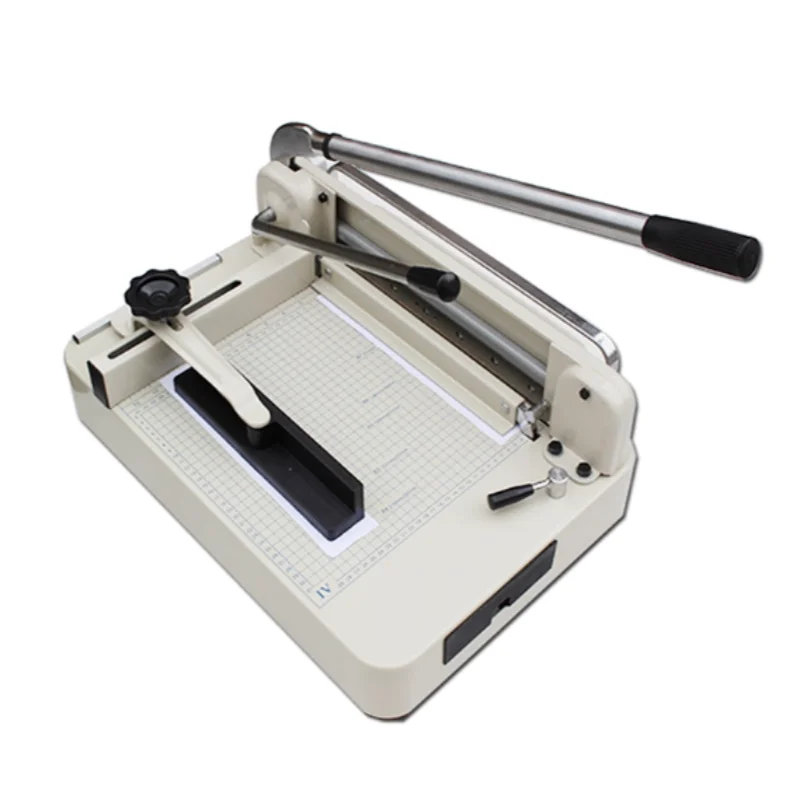 868A4 Máquina de corte de papel manual 868 tipo A4 Bid álbum receita máquina de corte de papel de camada grossa