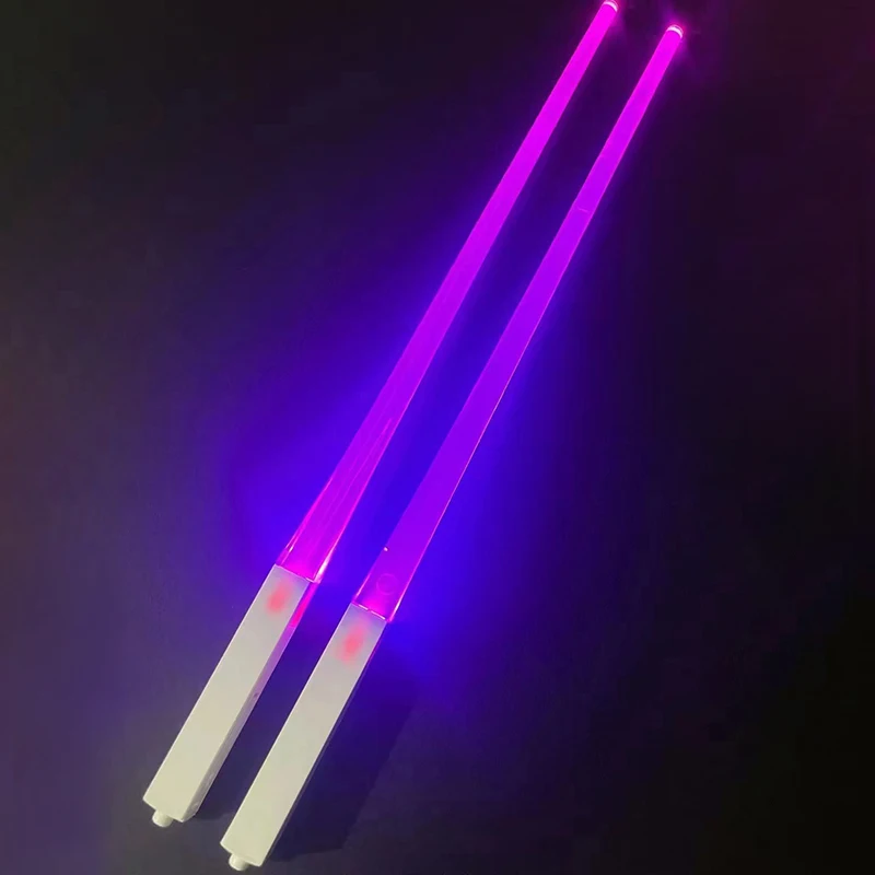 Convenient and Innovative LED Lightsaber Luminous Chopsticks, Easy to Clean, Ideal for Any Kitchen