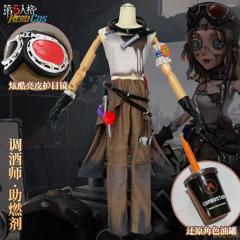 

IdentityⅤMixologist Cosplay Costume Cos Game Anime Party Uniform Hallowen Play Role Clothes Clothing HERO Cos