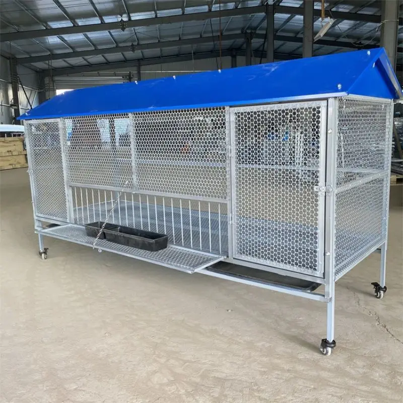 حظيرة الدجاج المدببة في الهواء الطلق حظيرة الحمام فتحة التشفير المضادة للنشر المضادة للماوس غير الصدأ القابلة للإزالة قفص تربية قفص