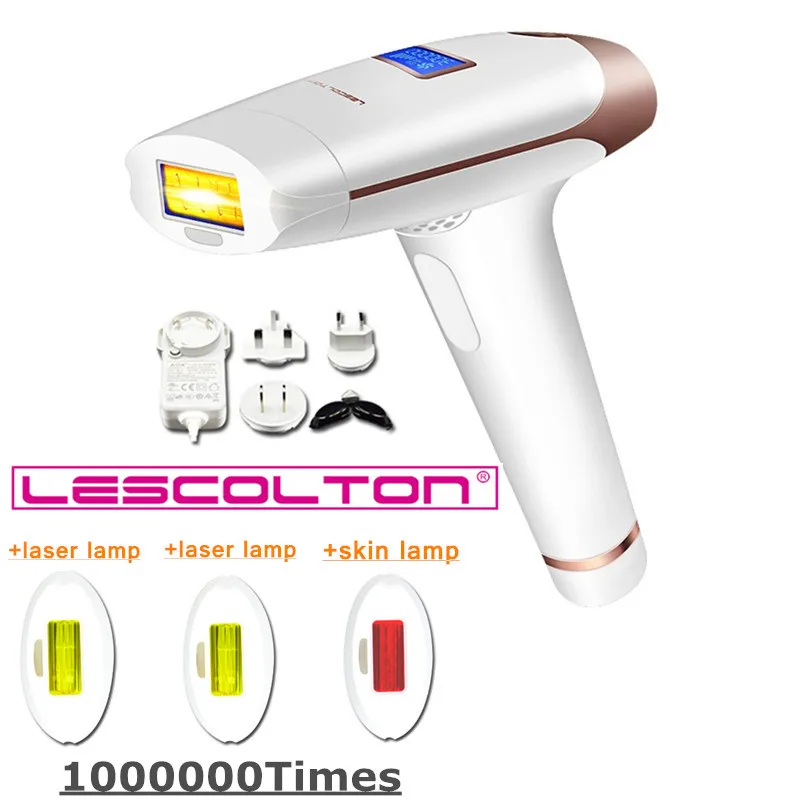 Lescolton T009i 1900000Shots Can Choose IPL Epilador LCD Display Machine Laser Permanent Bikini Trimmer Electric IPL Epilator