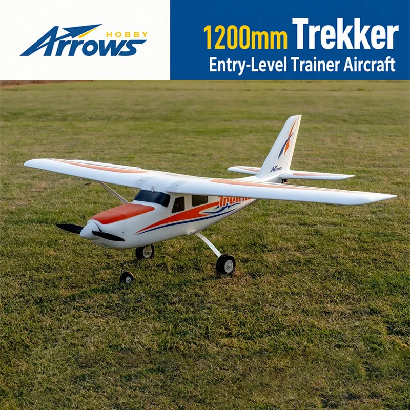 Blue Arrow Model 1200mm Trekker 6CH Beginner Fixed Wing Assembly Electric Remote Control Model Training Foam Aircraft PNP