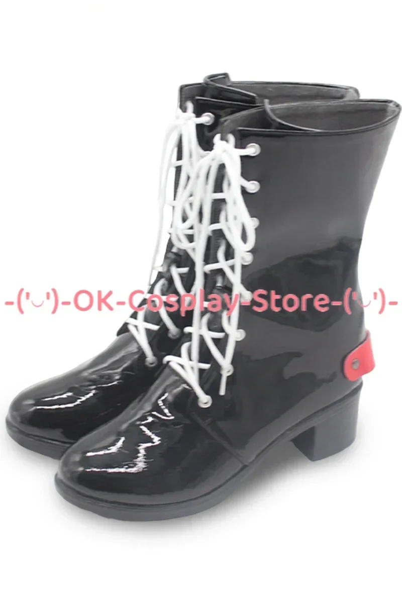 [Angepasst] Teto Cosplay Schuhe Anime Spiel Roleplay Kostüm Requisiten Halloween Karneval Urlaub Party PU Leder Stiefel