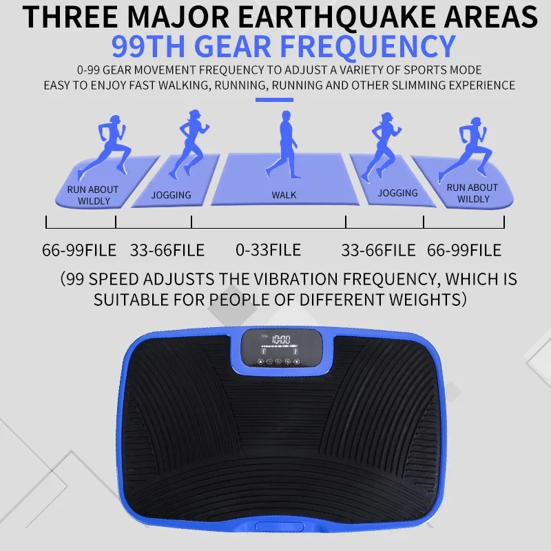 المهنية مجنون صالح تهتز لوحة تدليك الاهتزاز منصة الجسم كله الاهتزاز لوحة ممارسة عن بعد #4