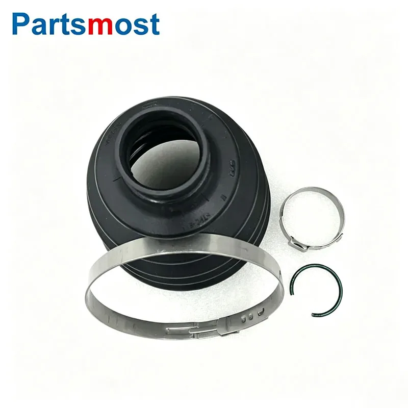 Front Outer Inner CV Joint Boot Kit for Range Rover Evoque Discovery Sport RH Left Axle Boot GKN 36022 36178 LR025065 LR025066