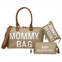 Mama Tote Bag Maternity Diaper Mommy Large Capacity Bag Women Nappy Organizer Stroller Bag Baby Care Travel Backpack Mom Gifts