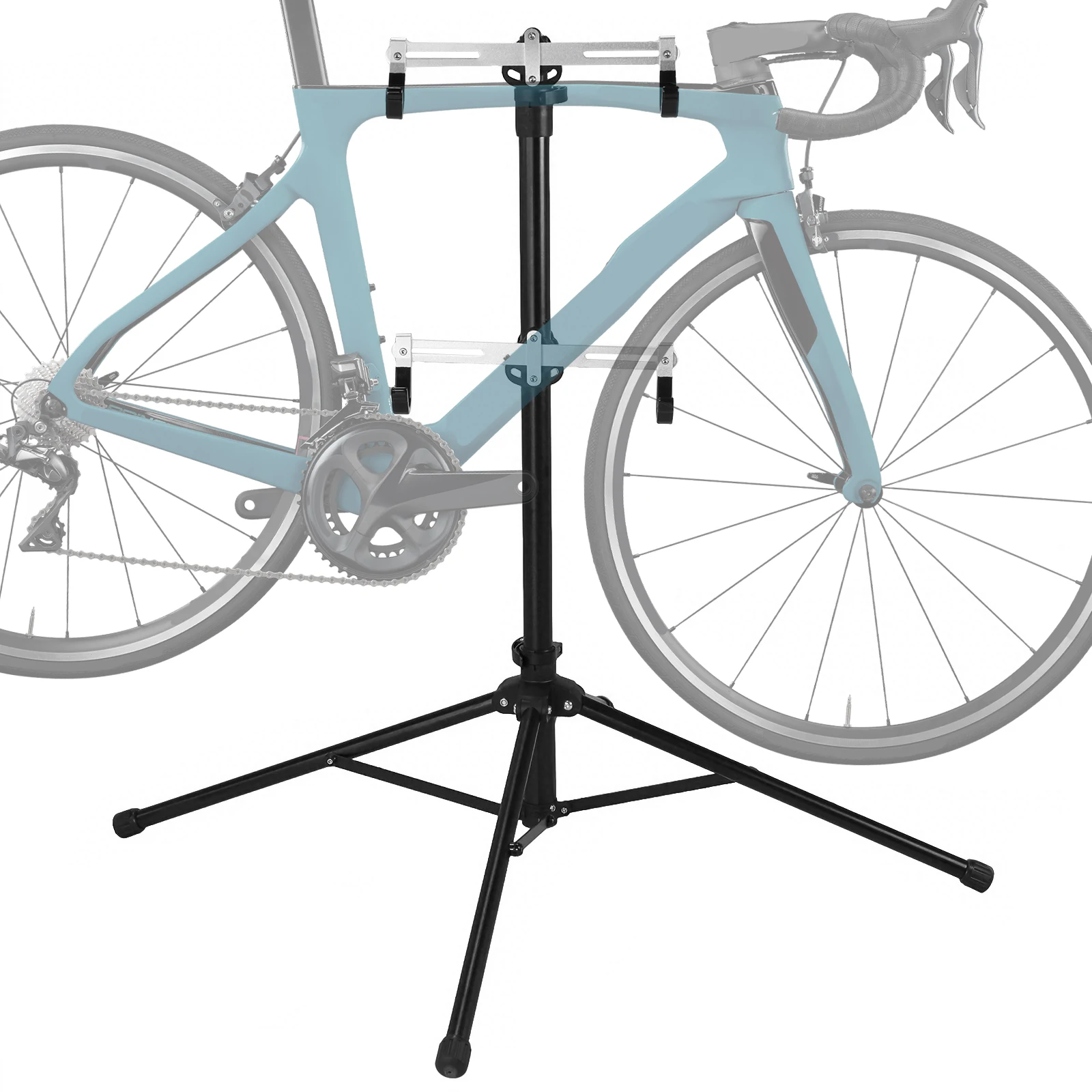 

Freestanding Gravity Bike Stand Space Saving Bike Display Repair Tools No Drilling Required for Apartment Bikes Safe & Secure