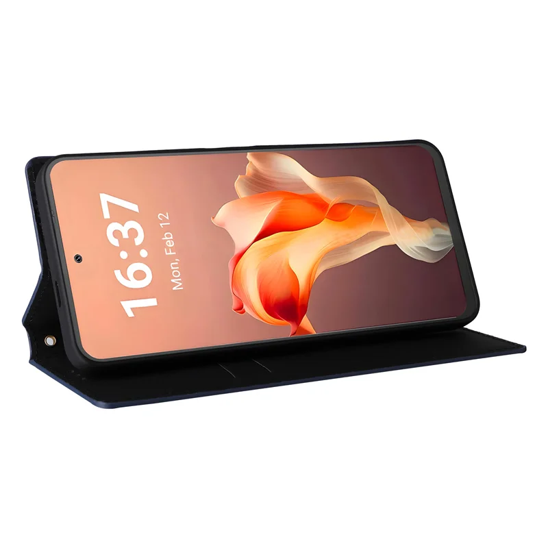 For Blackview Shark 9 stereoscopic lines flip wallet skin PU case purse for Blackview Shark9 Shark 9 Magnetic Phone Cover