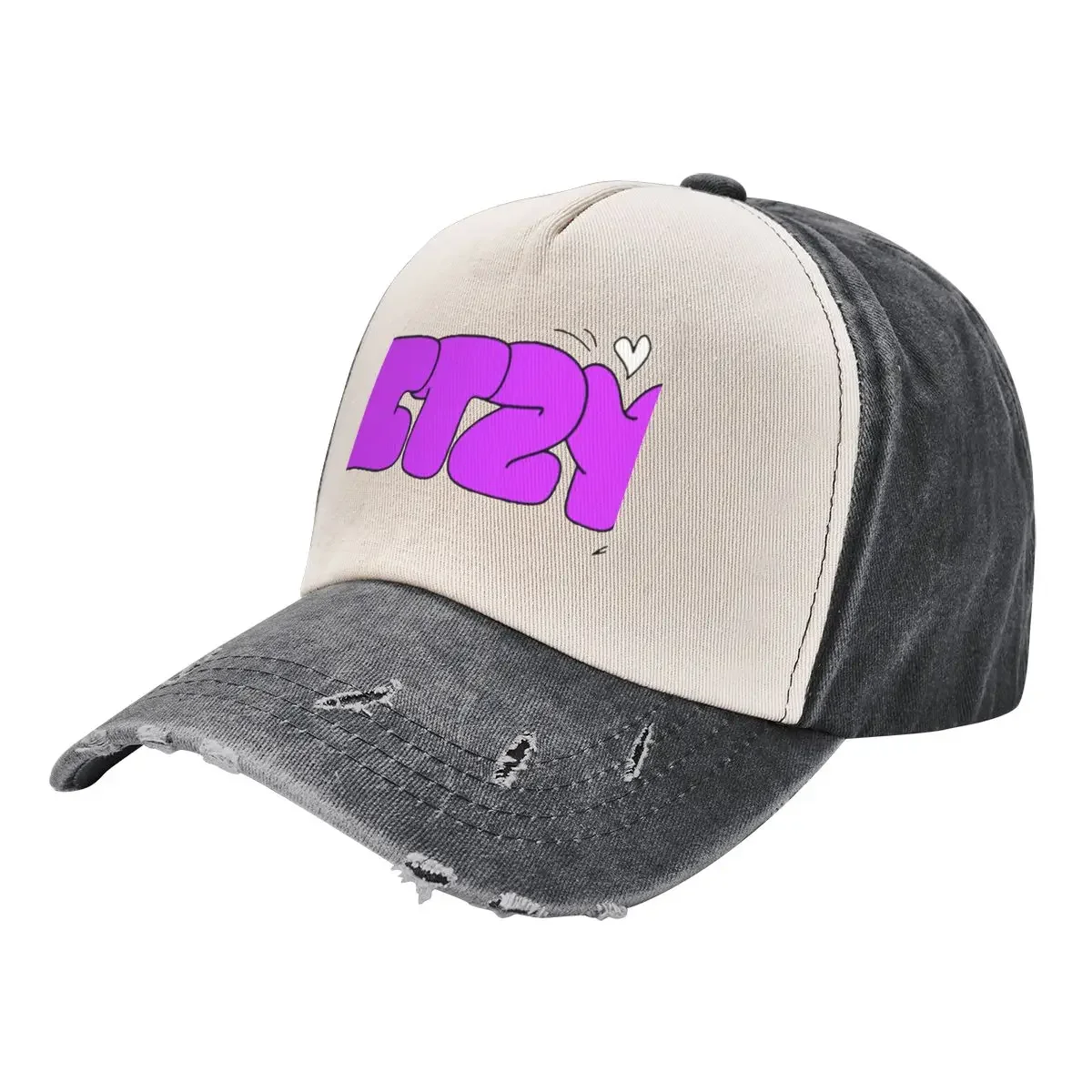 

Itzy kpop love purple Baseball Cap Sunhat Gentleman Hat Man Women's