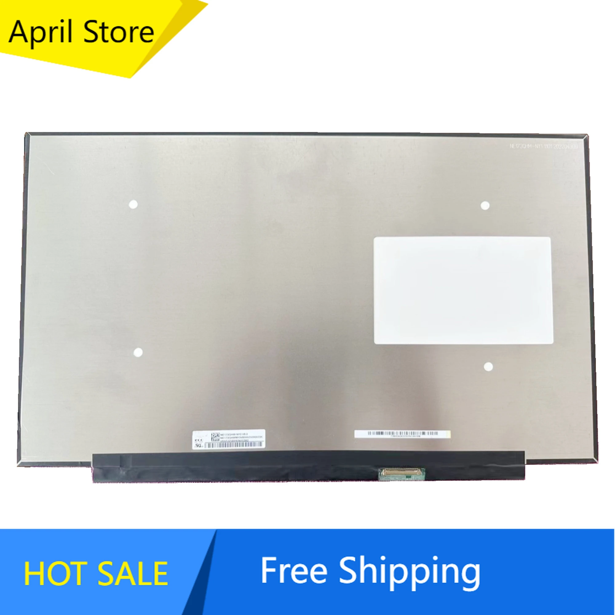 

17.3'' IPS 2K 165Hz LCD Screen NE173QHM-NY3 Fit NE173QHM-NY4 NE173QHM-NY5 2560*1440 EDP 40Pins LCD Display Panel