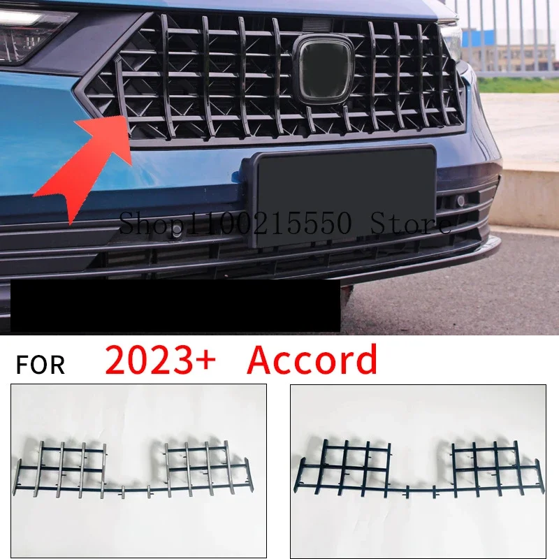 For Honda Accord 11th 2023 2024 GT Style High Quality Car Accessories Front Bumper Grille Centre Panel Styling Upper Grill